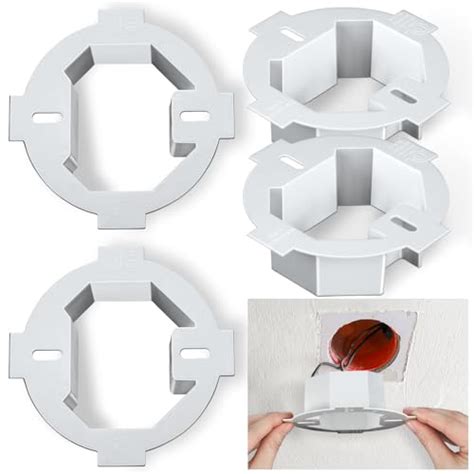 90 degree angled round electrical box extender|3 gang electrical box extender.